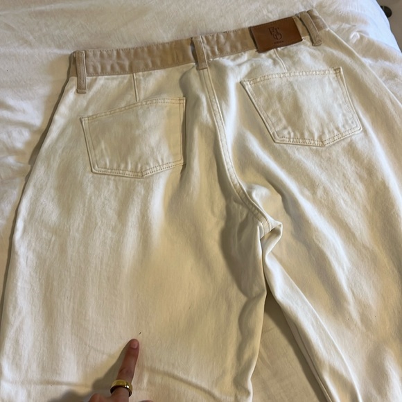 The Frankie Shop Hayla Contrast Denim - Picture 8 of 11